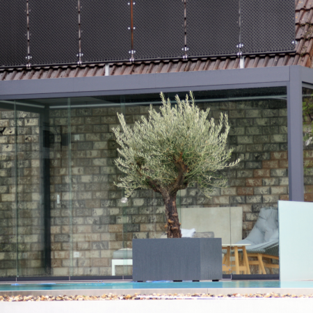 Pergola mit Lamellendach aus Aluminium/Alu, Holz, Stahl, Metall - Polen Berlin, Leipzig, Dresden